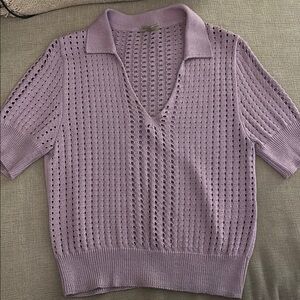 Bottega Veneta Lavender Knit Women's Sweater size 6 / 42